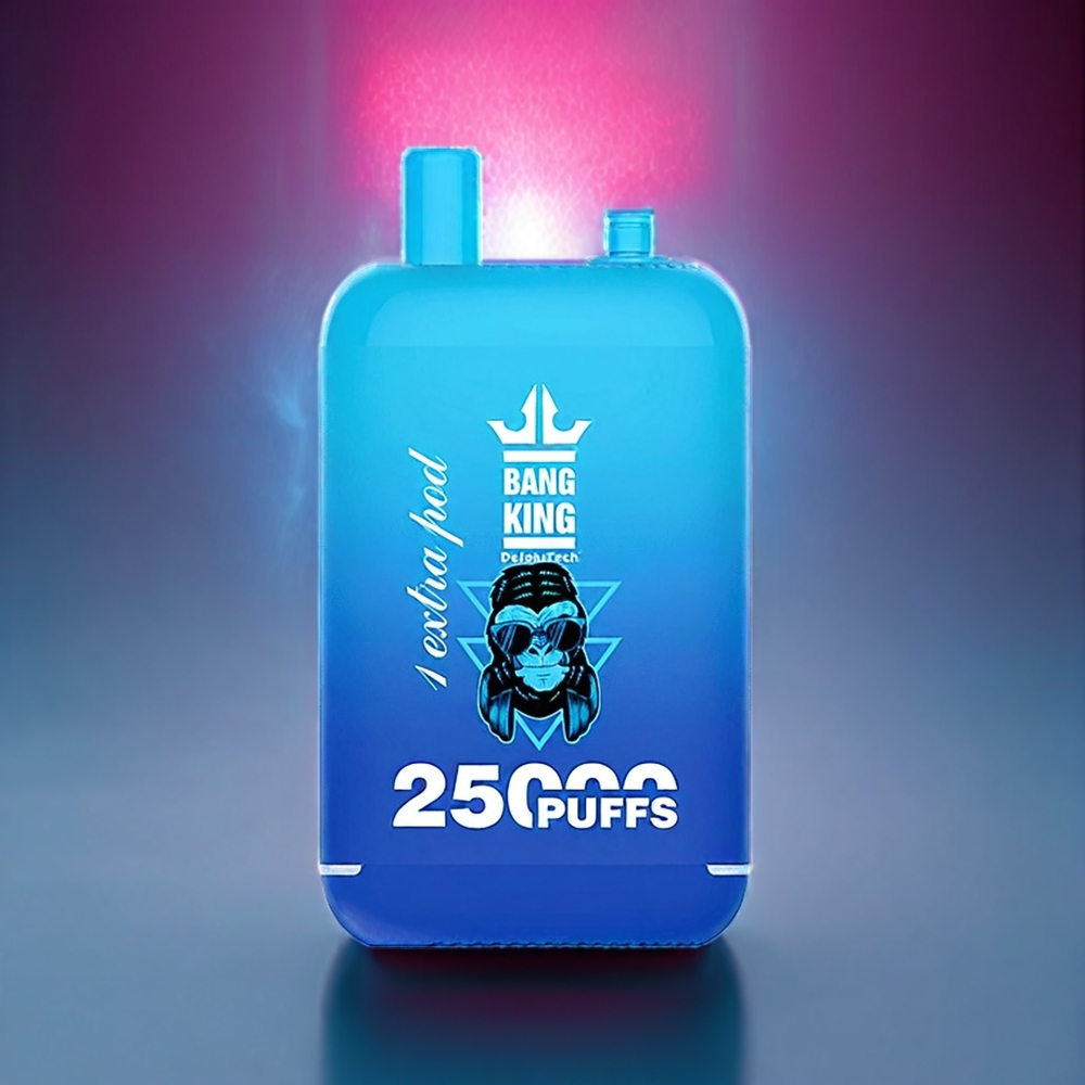 Australia Wholesale Bang King 25000 Puffs Disposable Vape - 46ml Dual Pod, Mesh Coil, Type-C Charging