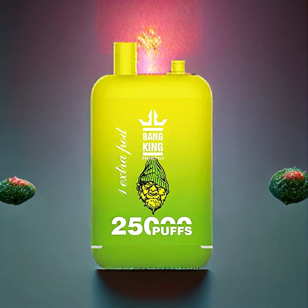 Bang King 25000 Puffs Australia Wholesale – 46mL Dual Pod, Mesh Coil, Type-C Charging (0%/2%/3%/5% Nicotine)