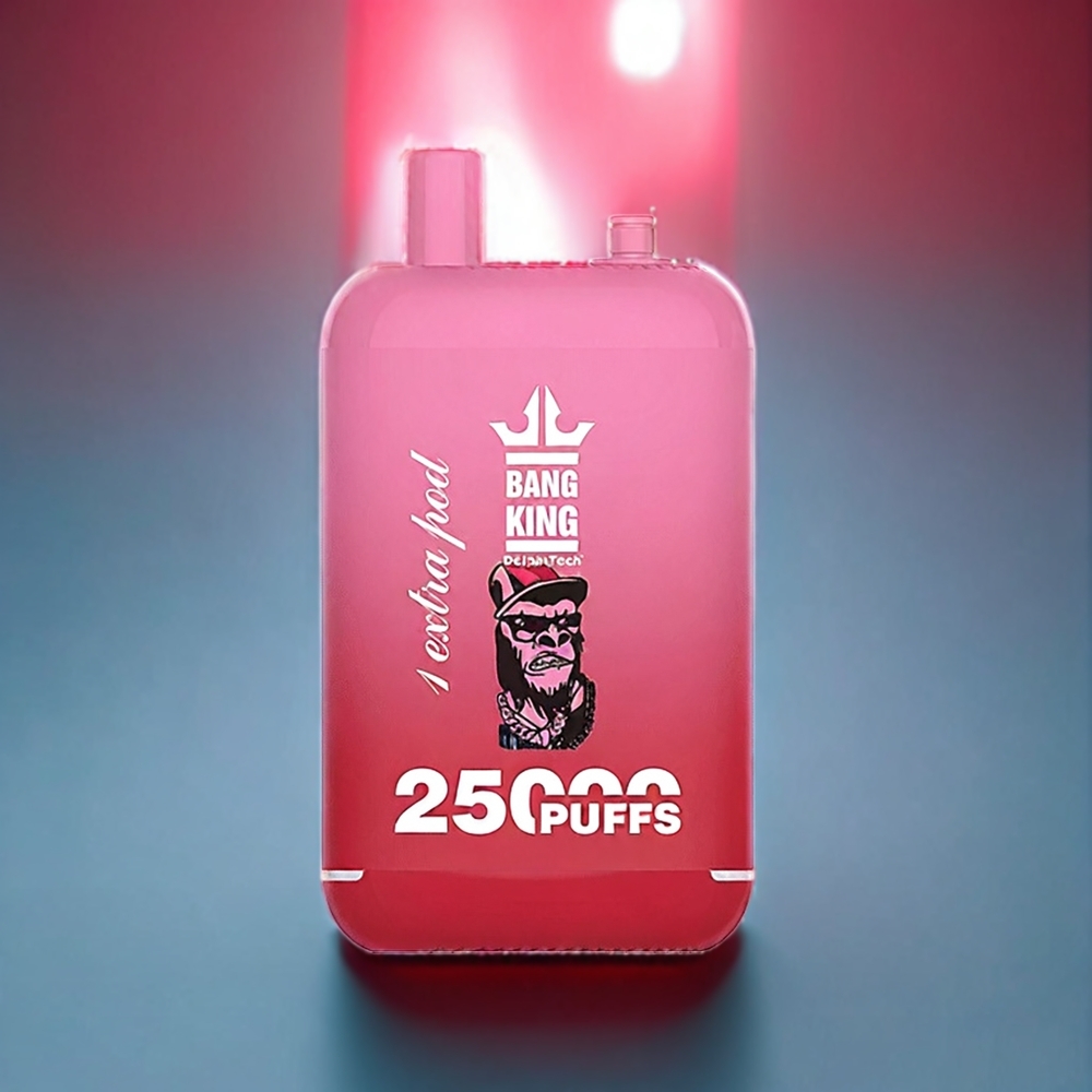 Bang King 25000 Puffs Australia Wholesale – 46ml Dual Pod, 650mAh, Mesh Coil, Type-C (Watermelon Ice)