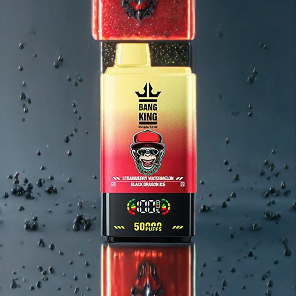 Bang King 50000 Disposable Vape – 50ml Strawberry Watermelon Black Dragon Ice | 850mAh Type-C | Australia Wholesale