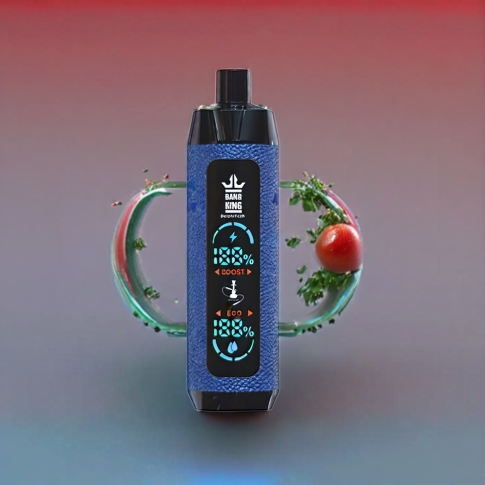 Bang King Shisha 25000 Puffs Disposable Vape – 30ml E-Liquid, 650mAh Battery, Type-C Charging (Watermelon Honeydew Passion Fruit) | Australia Wholesale