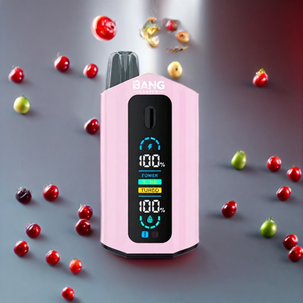 Australia Wholesale Bang Leader 50000 Puffs Disposable Vape - 2-in-1 Flavors, 13400mAh Battery, 36ml E-liquid (Raspberry Mojito Cherry Raspberry Lime)