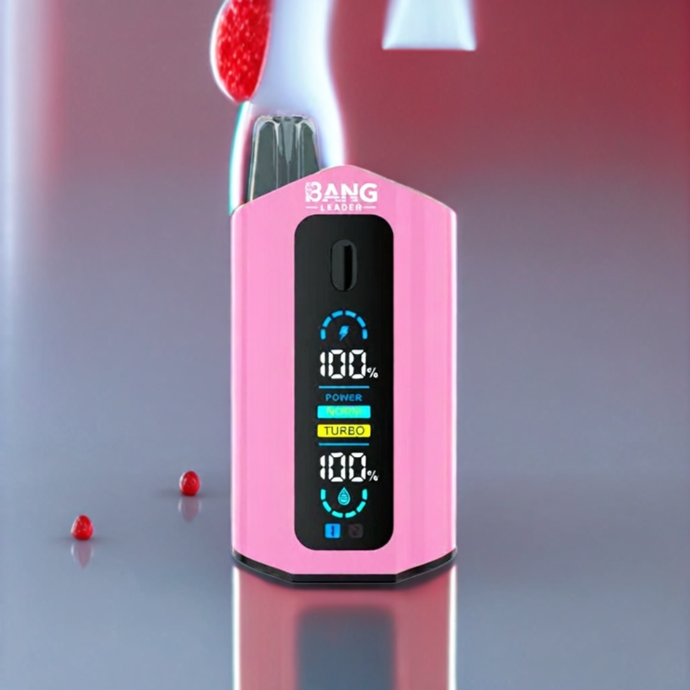 Bang Leader 50000 Puffs Disposable Vape – 36ml E-liquid, 13400mAh Battery, Australia Wholesale (Strawberry Kiwi & Strawberry Ice)