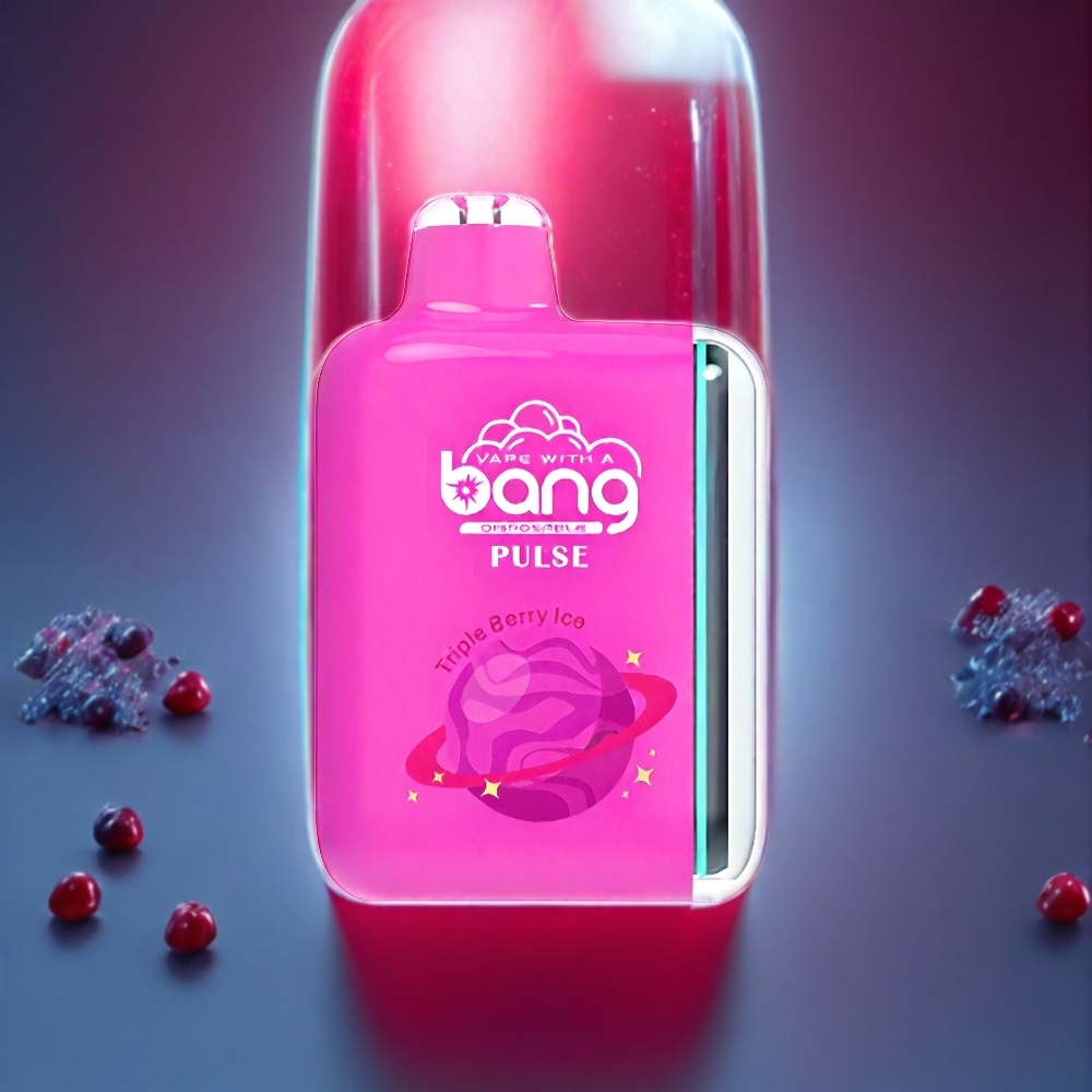 Bang Pulse 18000 Puffs Disposable Vape – 26ml E-liquid, Type-C Charging, Triple Berry Ice | Australia Wholesale