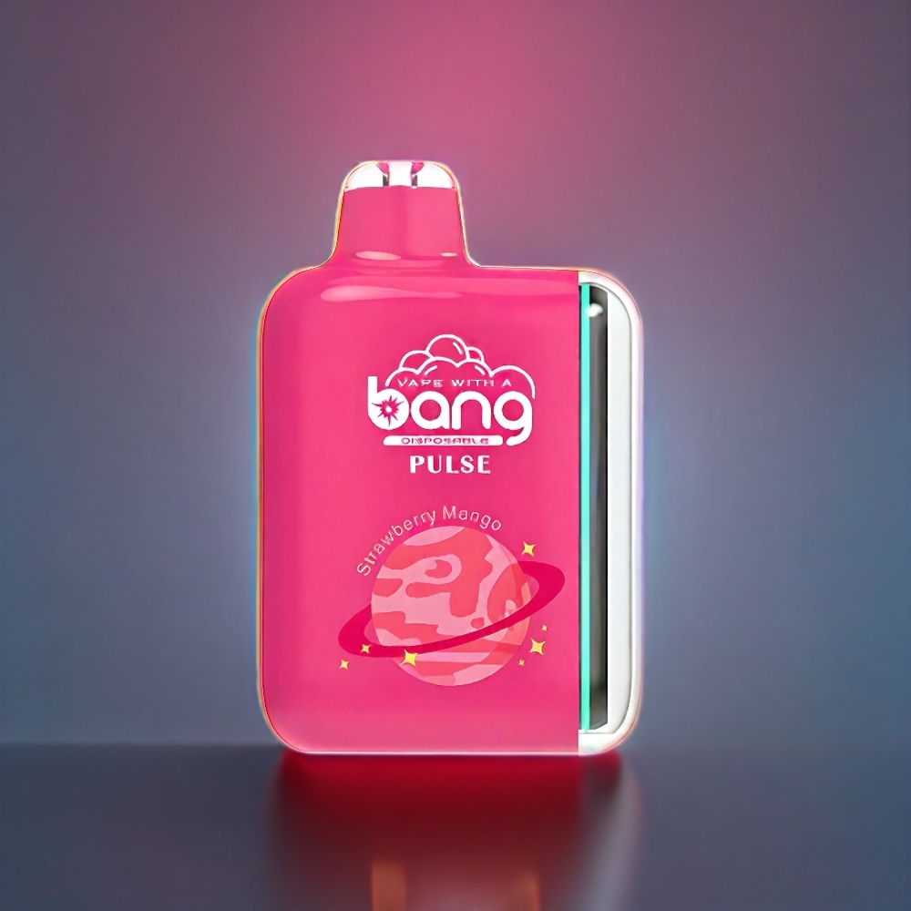 Bang Pulse 18000 Puffs Disposable Vape – Type-C Charging, 650mAh Battery, Australia Wholesale (Strawberry Mango)