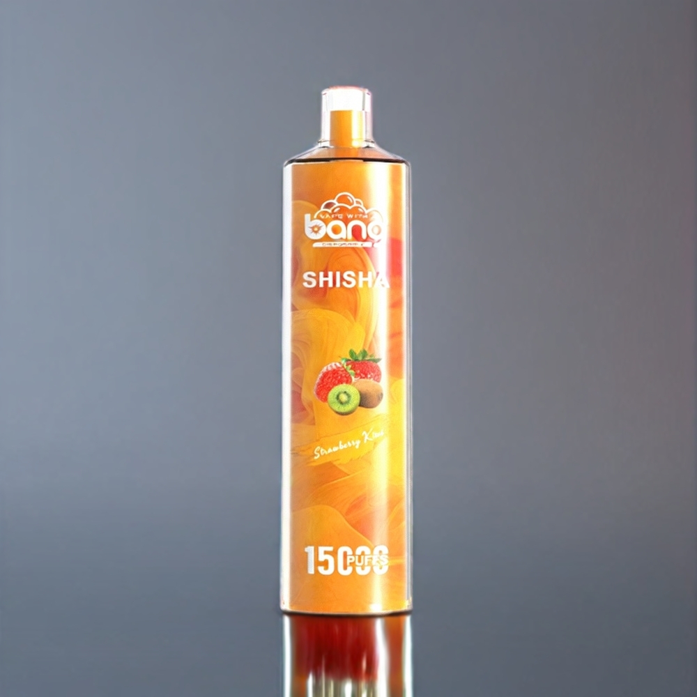 Australia Wholesale Bang Shisha 15000 Puffs Disposable Vape – Strawberry Kiwi | 23mL E-Liquid, Type-C Charging, 600mAh Battery