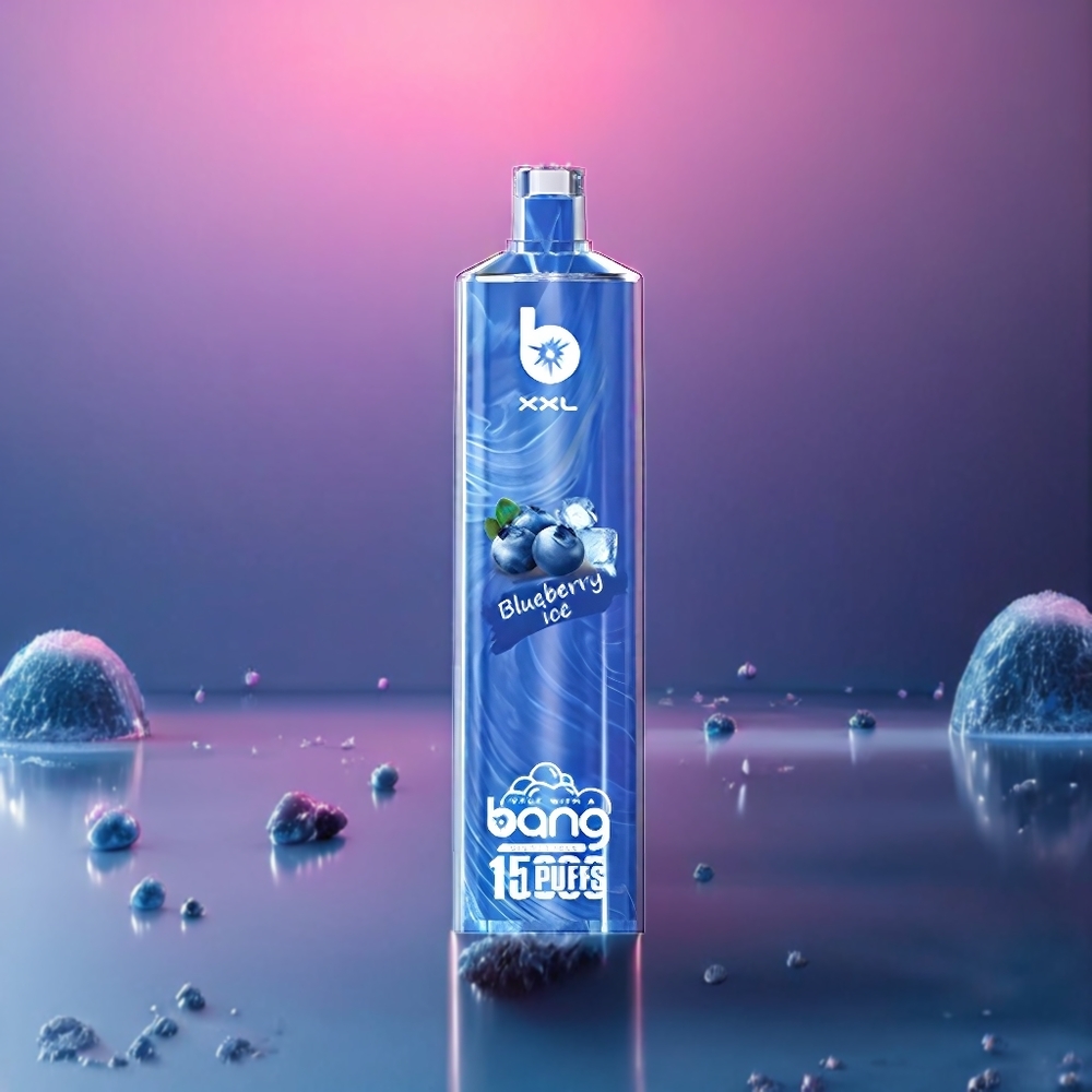 Bang Shisha 15000 Puffs Disposable Vape – 23ml E-Liquid, Type-C Charging, 600mAh Battery (Blueberry Ice) | Australia Wholesale