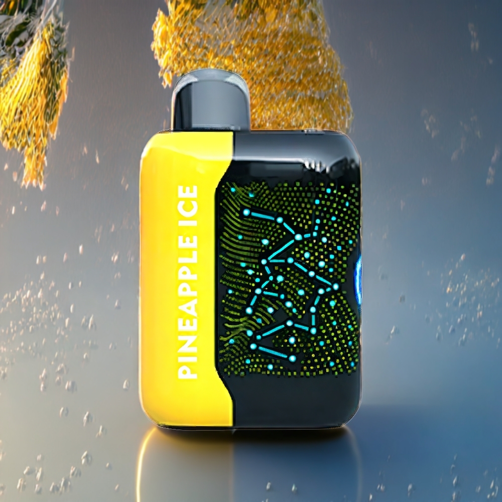 Bang Starry 25000 Puffs Disposable Vape – 28ml E-Liquid, Mesh Coil, Type-C Fast Charging | Pineapple Ice Flavor | Australia Wholesale