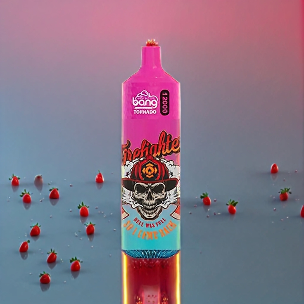 Bang Tornado 12000 Puffs Disposable Vape - 23mL E-Liquid, 650mAh Battery (0%-5% Nicotine) | Strawberry Watermelon | Australia Wholesale