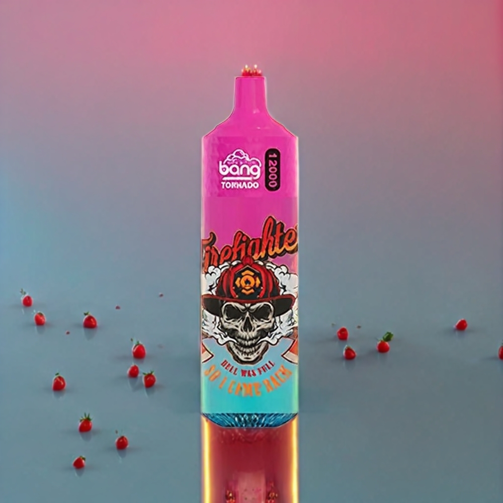 Bang Tornado 12000 Puffs Disposable Vape – 23mL E-Liquid, 650mAh Battery (0%-5% Nicotine) – Strawberry Watermelon Melon | Australia Wholesale