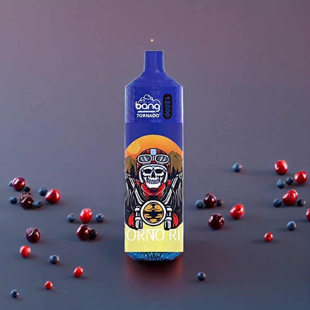 Bang Tornado 12000 Puffs Disposable Vape – 23ml E-Liquid, 650mAh Battery, Blueberry Cherry Cranberry | Australia Wholesale