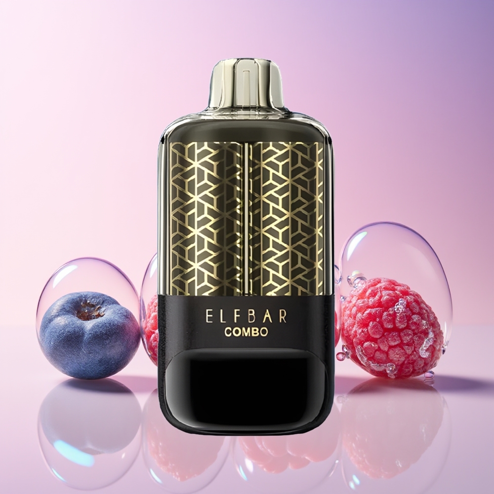 ELF BAR COMBO 25000 Puffs Disposable Vape – Dual Mode (15W/35W), 22mL E-liquid, Type-C Charging, Australia Wholesale – Blueberry Sour Raspberry & Cherry