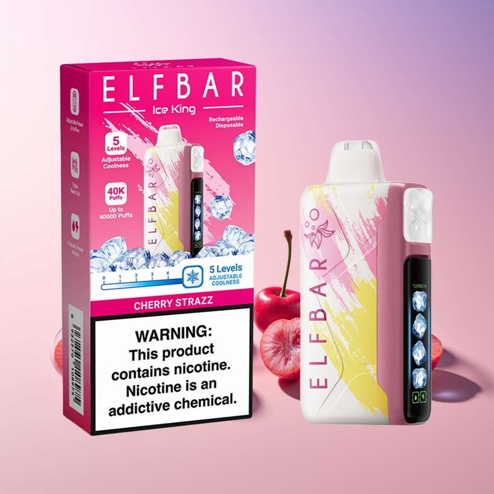 Elf Bar Ice King 40000 Puffs Disposable Vape – 20mL | 5% Nicotine | Rechargeable | Australia Wholesale