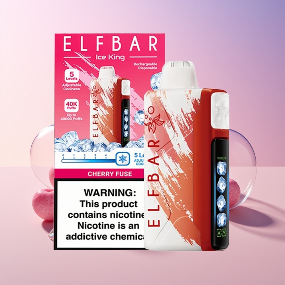 Elf Bar Ice King 40000 Puffs Disposable Vape – Rechargeable, 5% Nicotine, Adjustable Cooling (Australia Wholesale)