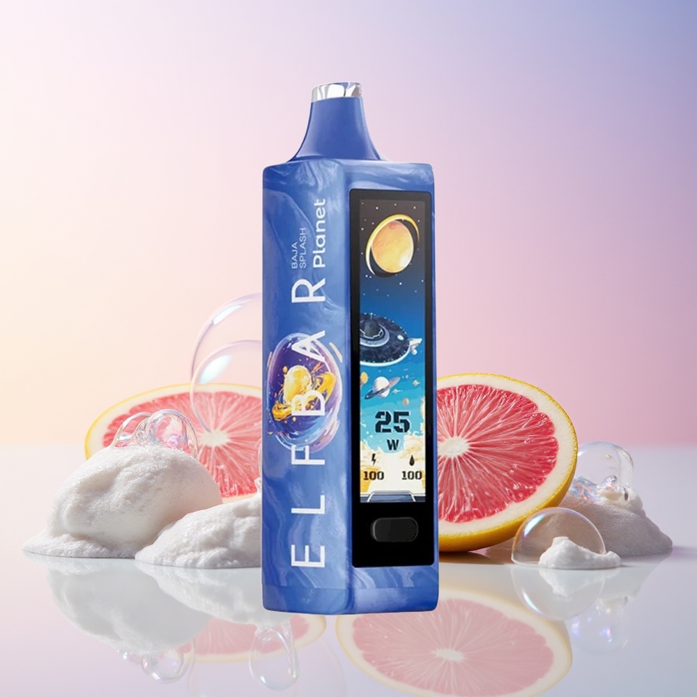 Elf Bar Planet 25000 Puffs Disposable Vape – 5% Nicotine, 18ml E-liquid, Rechargeable (Australia Wholesale) – Baja Splash