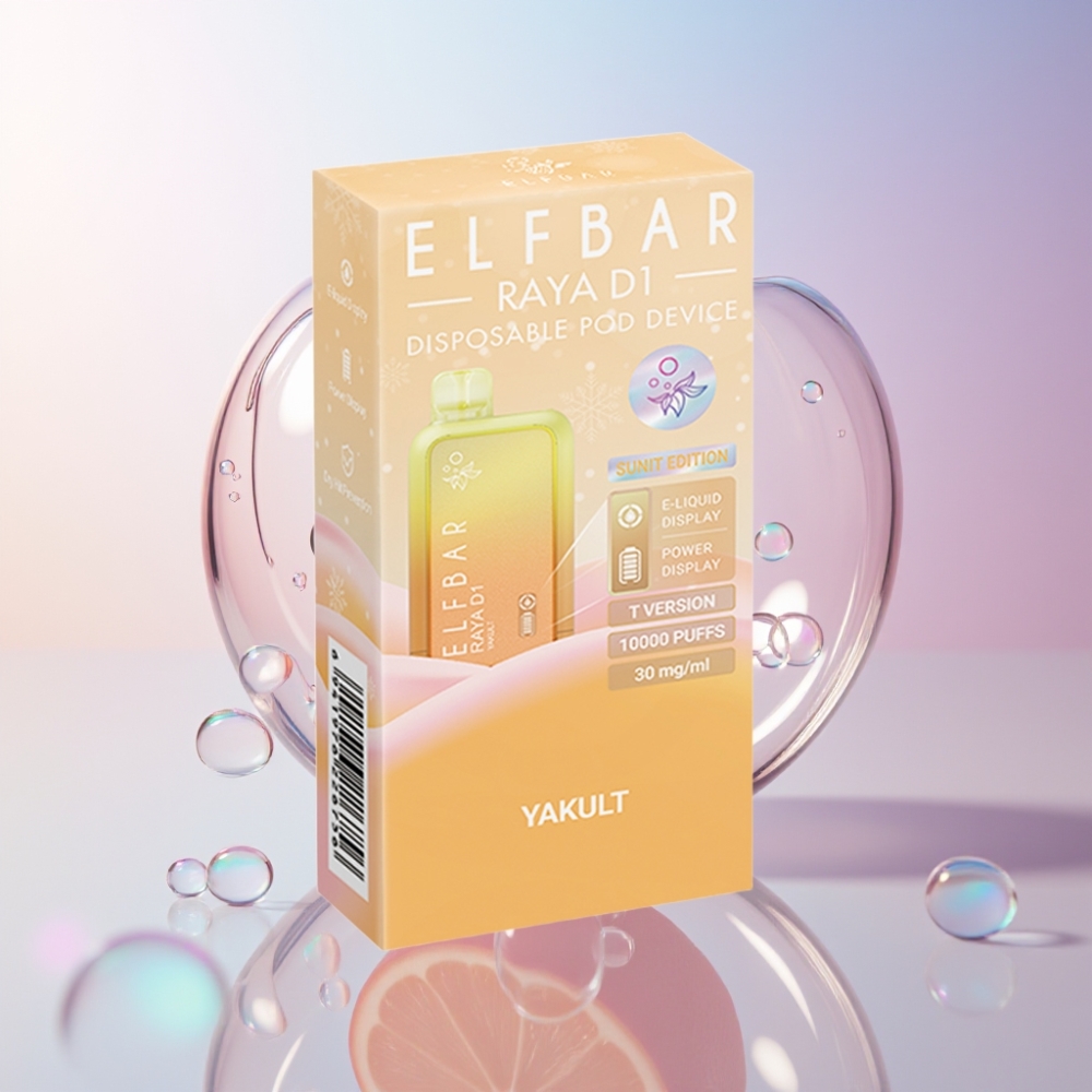 Elf Bar Raya D1 13000 Puffs 18ml 650mAh Australia Wholesale Disposable Vape Yakult
