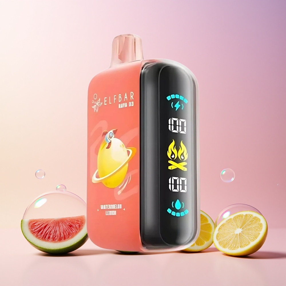 ELF BAR RAYA D3 25,000 Puffs Disposable Vape – 23mL 5% Nicotine, Rechargeable, Australia Wholesale