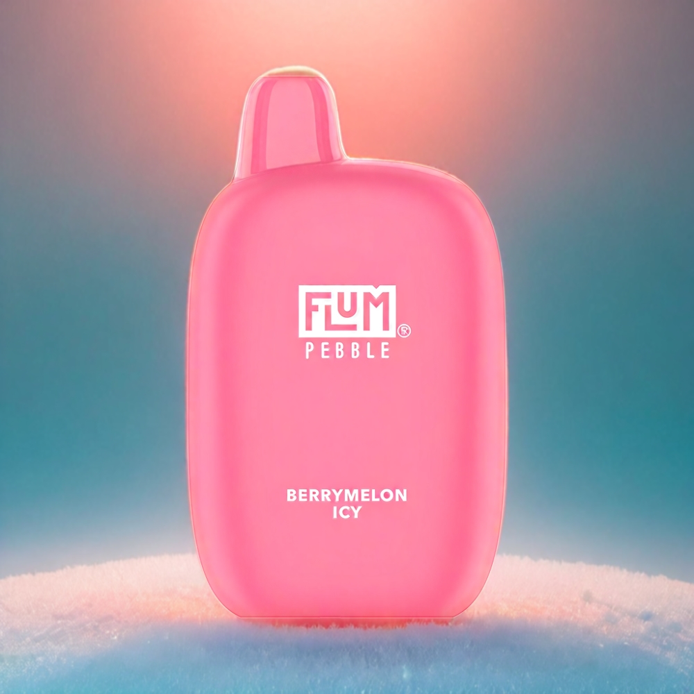 Flum Pebble 6000 Puffs Vape - Berrymelon Icy