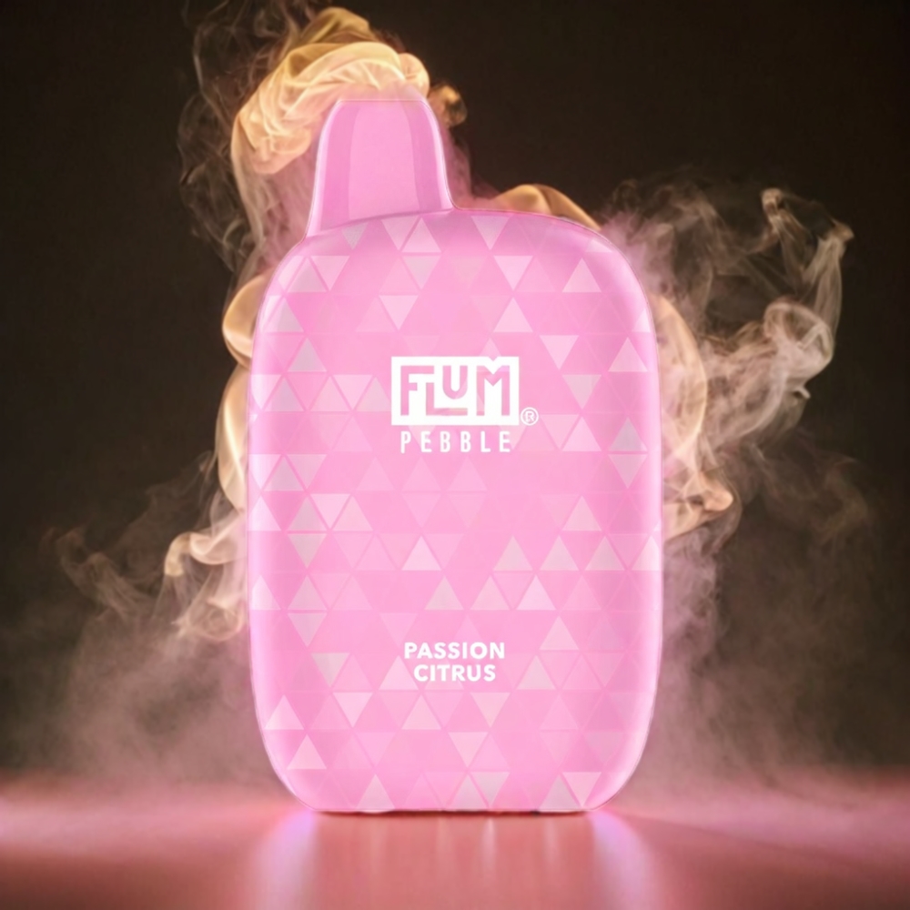 Flum Pebble 6000 Puffs Vape - Passion Citrus Flum Pebble 6000 - Australia Wholesale
