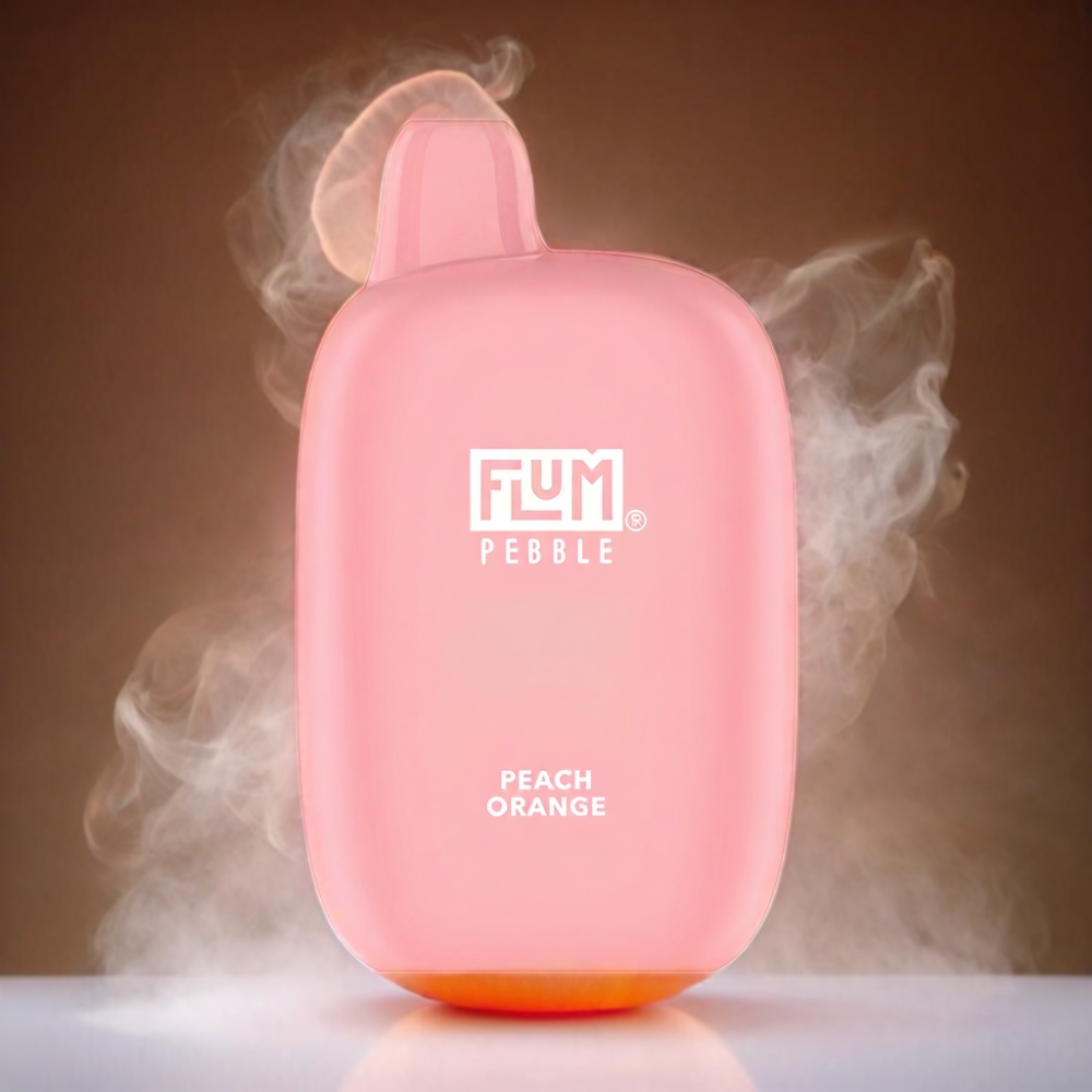 Flum Pebble 6000 Puffs Vape Peach Orange Flum Pebble 6000 - Australia Wholesale