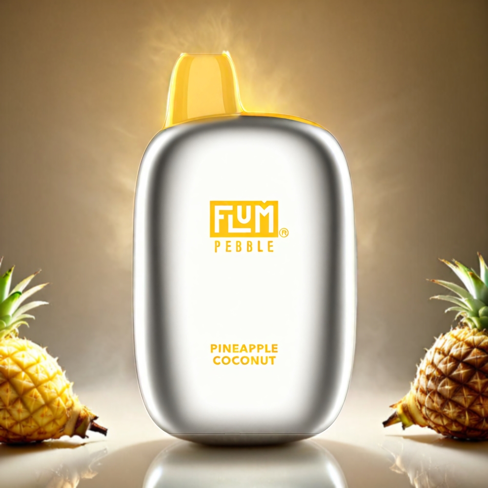 Flum Pebble 6000 Puffs Vape - Pineapple Coconut Flum Pebble 6000 - Australia Wholesale