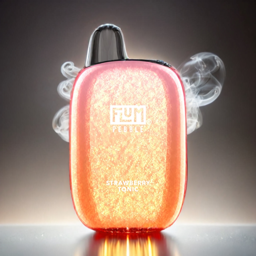 Flum Pebble 6000 Puffs Vape - Strawberry Tonic