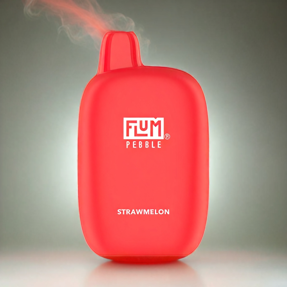 Flum Pebble 6000 Puffs Vape Strawmelon Flum Pebble 6000 - Australia Wholesale