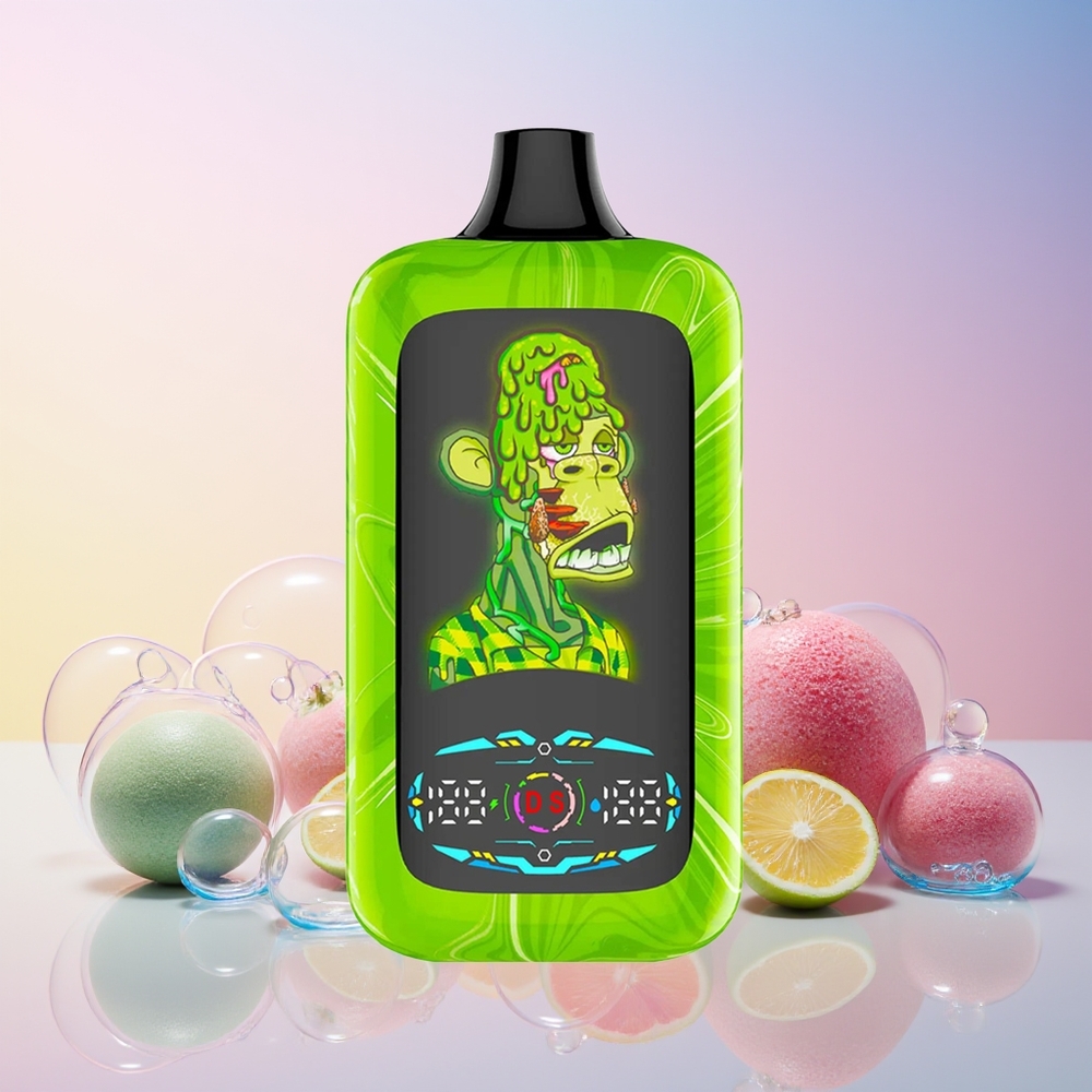 Fumot Digital Monkey 40000 Puffs Dual Mesh Disposable Vape – Australia Wholesale (0%-5% Nicotine, Type-C Port, Tropical Rainbow Blast)