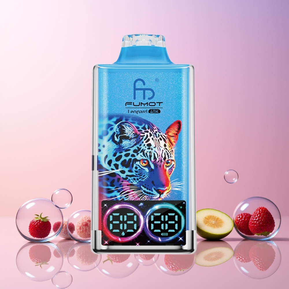 Fumot Leopard 40K Puffs Disposable Vape – 700mAh Battery, Dual Mesh, Type-C Charging (Australia Wholesale) – Mixed Berries