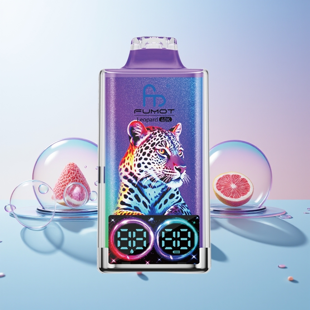 Fumot Leopard 40K Puffs Disposable Vape – 700mAh Dual Mesh, Type-C Charging (Australia Wholesale) – Mr Blue