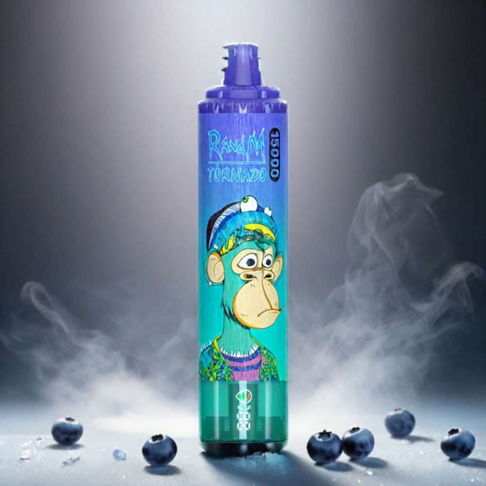 Fumot RandM Tornado 15000 Puffs Vape Blueberry On Ice, Fumot RandM Tornado 15000 Puffs - Australia Wholesale