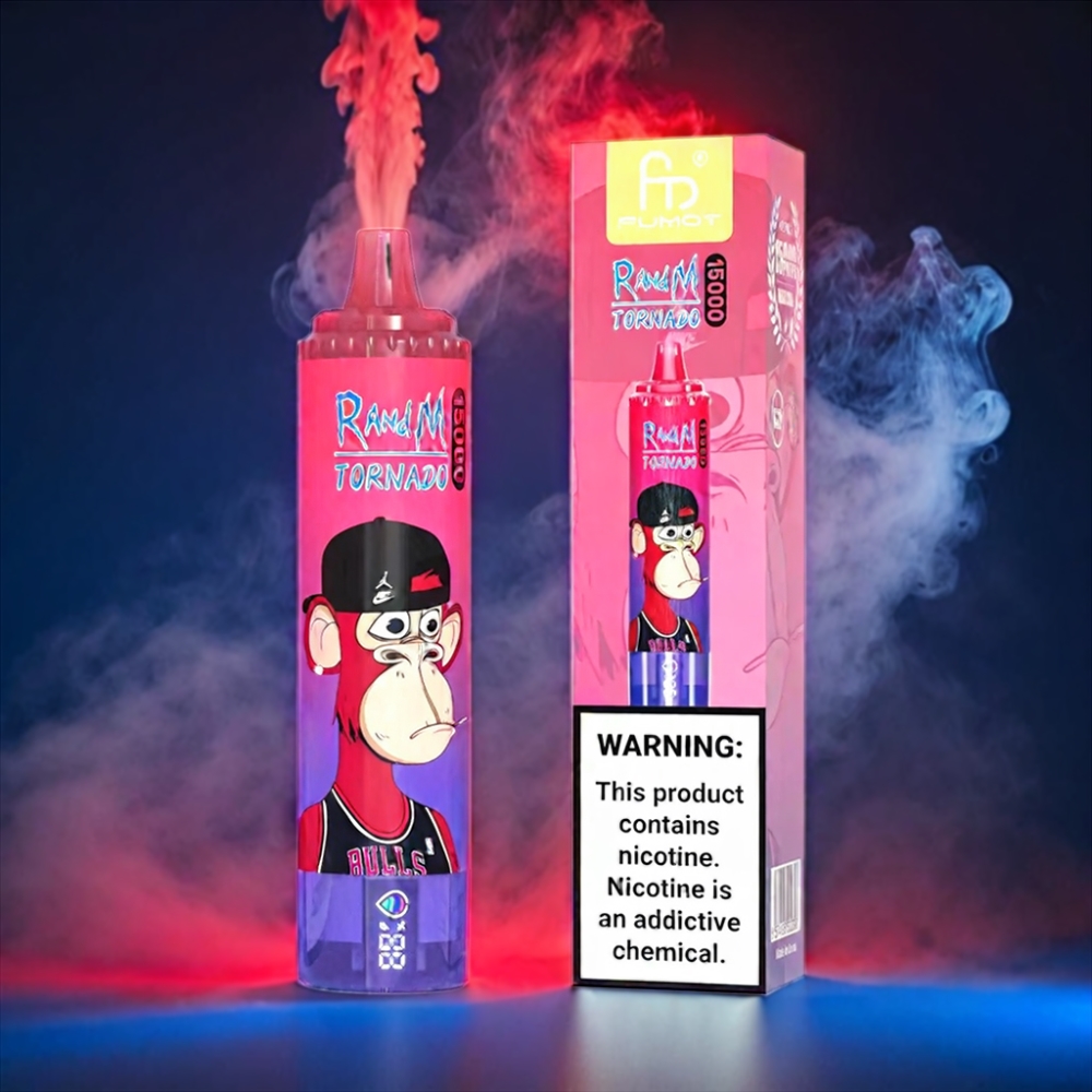 Fumot RandM Tornado 15000 Puffs Vape - Bluesour Raspberry Fumot RandM Tornado 15000 Puffs - Australia Wholesale
