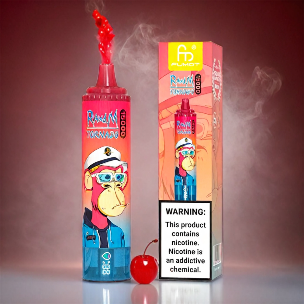 Fumot RandM Tornado 15000 Puffs Vape Cherry
