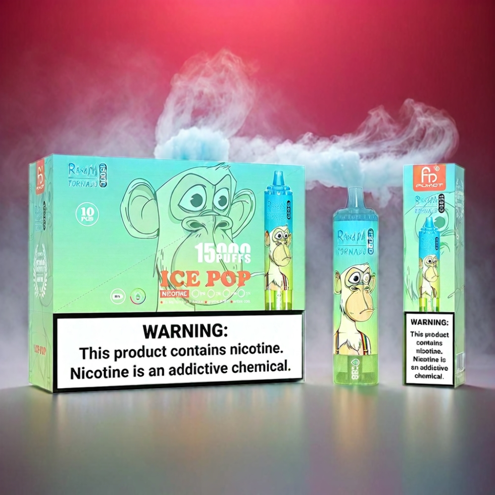 Fumot RandM Tornado 15000 Puffs Vape Ice Pop
