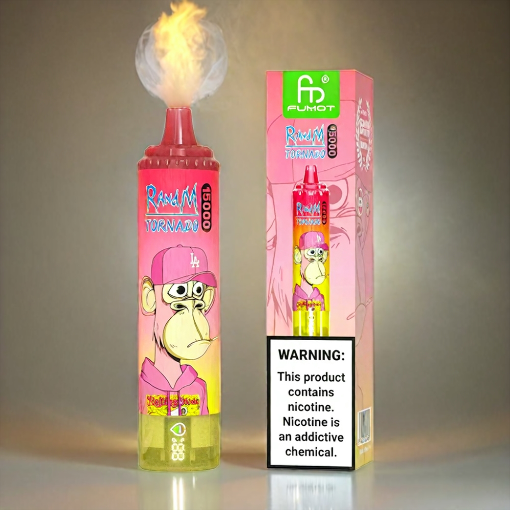 Fumot RandM Tornado 15000 Puffs Vape - Lemon Fumot RandM Tornado 15000 Puffs - Australia Wholesale