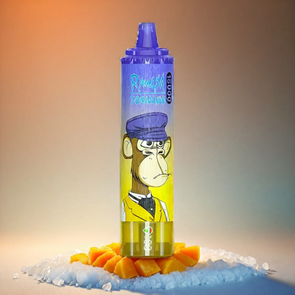 Fumot RandM Tornado 15000 Puffs Vape Mango On Ice Fumot RandM Tornado 15000 Puffs - Australia Wholesale