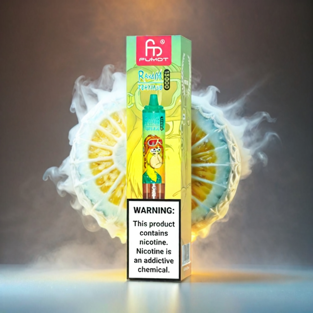 Fumot RandM Tornado 15000 Puffs Vape Pineapple Ice Fumot RandM Tornado 15000 Puffs - Australia Wholesale