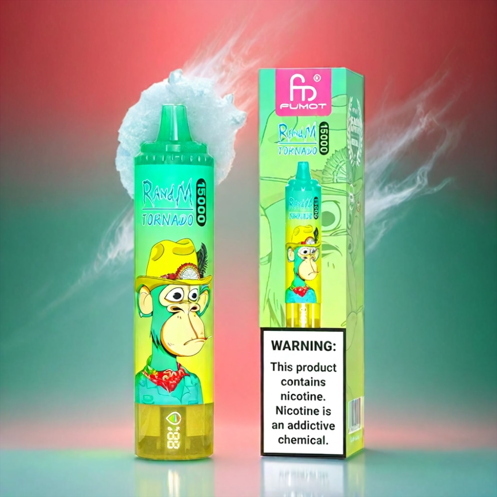 Fumot RandM Tornado 15000 Puffs Vape Watermelon Ice, Fumot RandM Tornado 15000 Puffs - Australia Wholesale