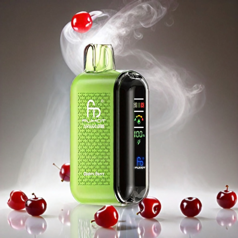 Fumot Tornado 20000 Puffs Vape - Cherry Berry