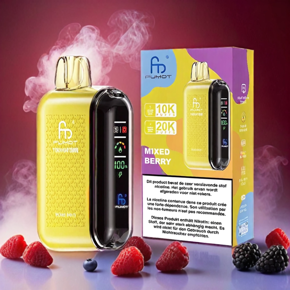 Fumot Tornado 20000 Puffs Vape - Mixed Berry