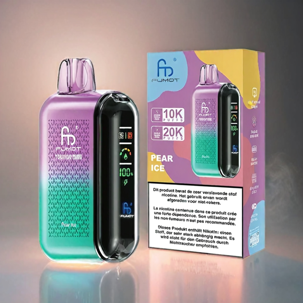 Fumot Tornado 20000 Puffs Vape Pear Ice