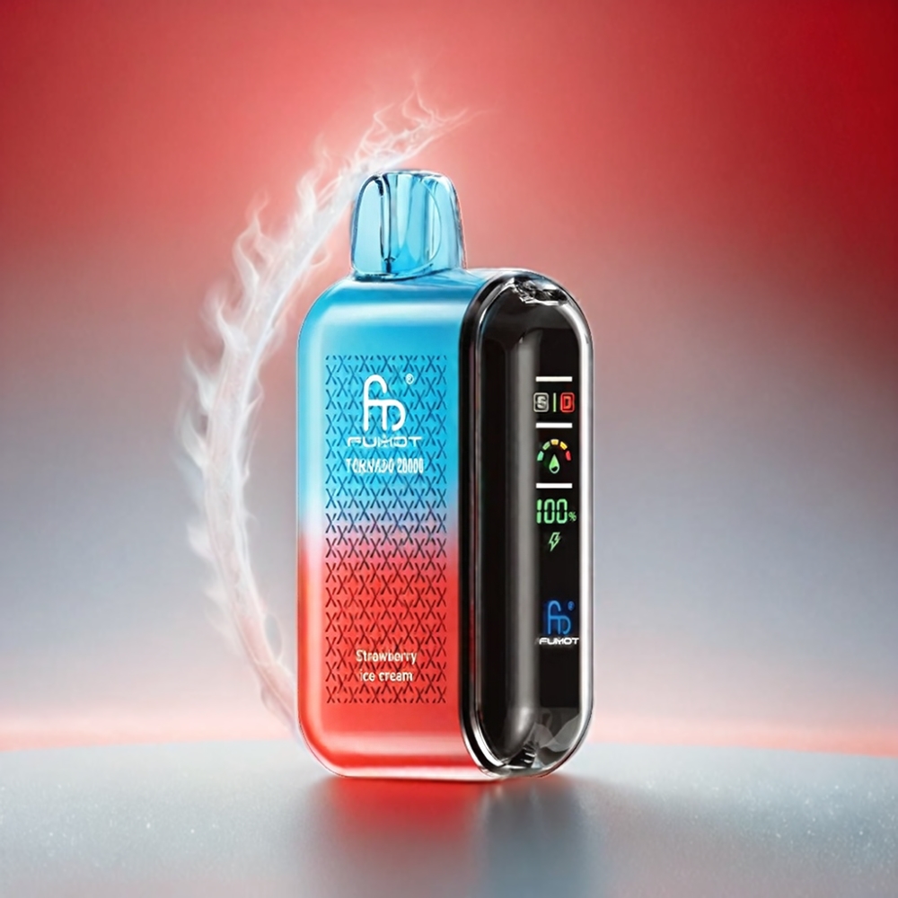 Fumot Tornado 20000 Puffs Vape - Strawberry Ice Cream