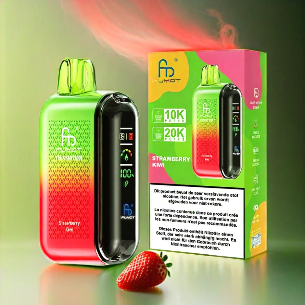 Fumot Tornado 20000 Puffs Vape - Strawberry Kiwi