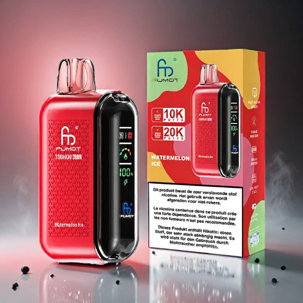 Fumot Tornado 20000 Puffs Vape - Watermelon Ice