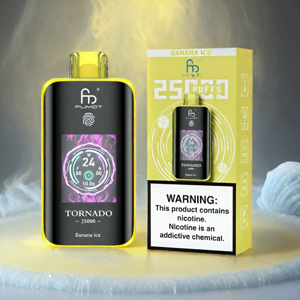 Fumot Tornado 25000 Puffs Vape Banana Ice