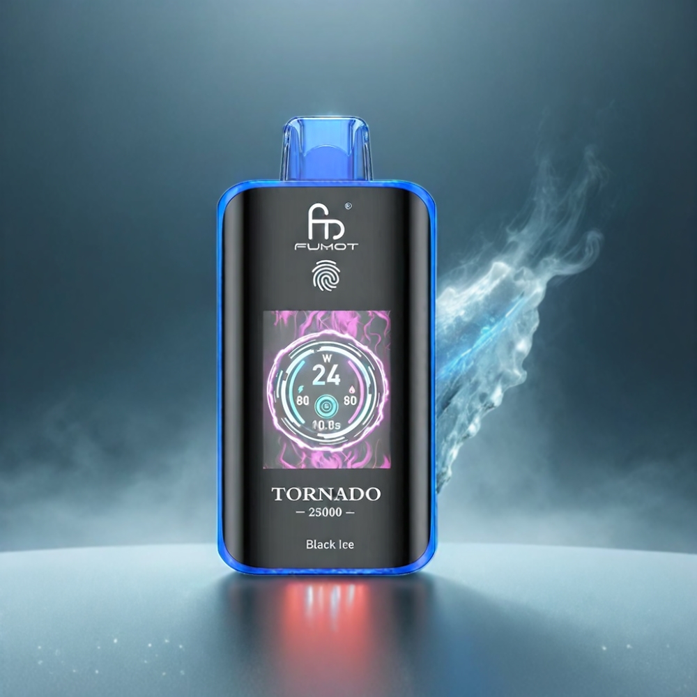 Fumot Tornado 25000 Puffs Vape - Black Ice