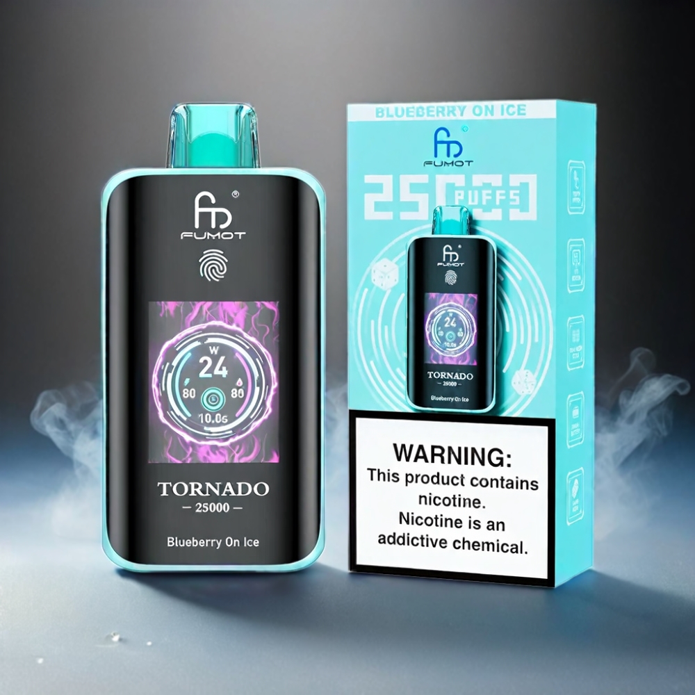 Fumot Tornado 25000 Puffs Vape - Blueberry Ice