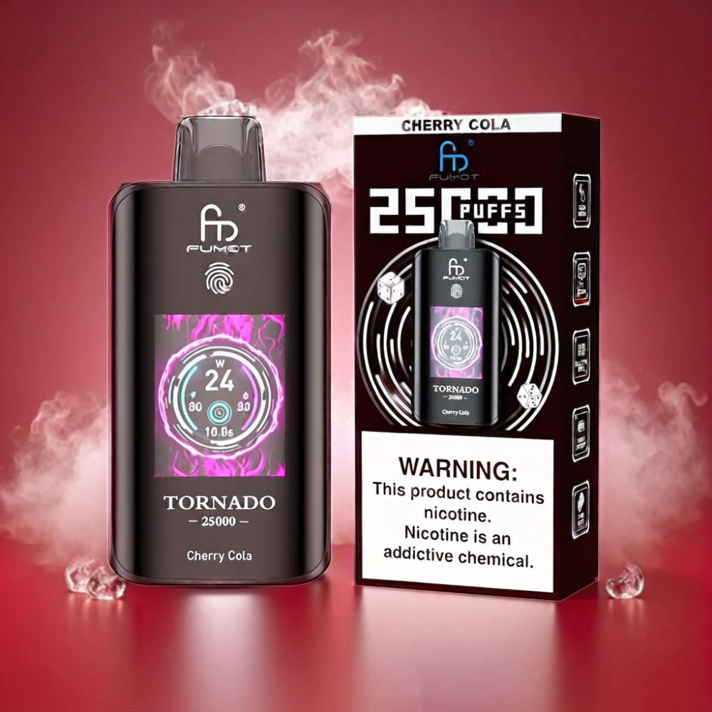 Fumot Tornado 25000 Puffs Vape - Cherry Cola