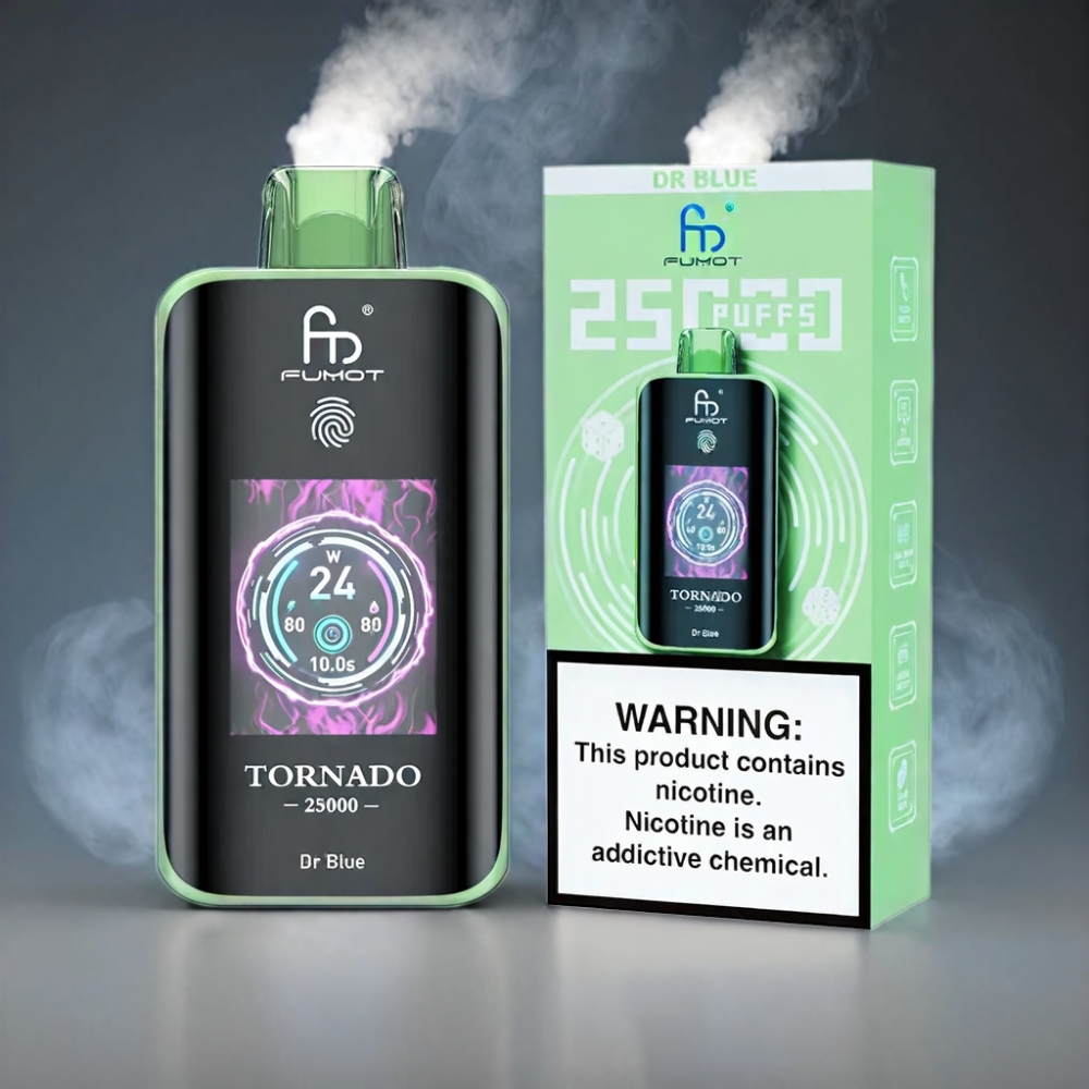 Fumot Tornado 25000 Puffs Vape - Dr Blue