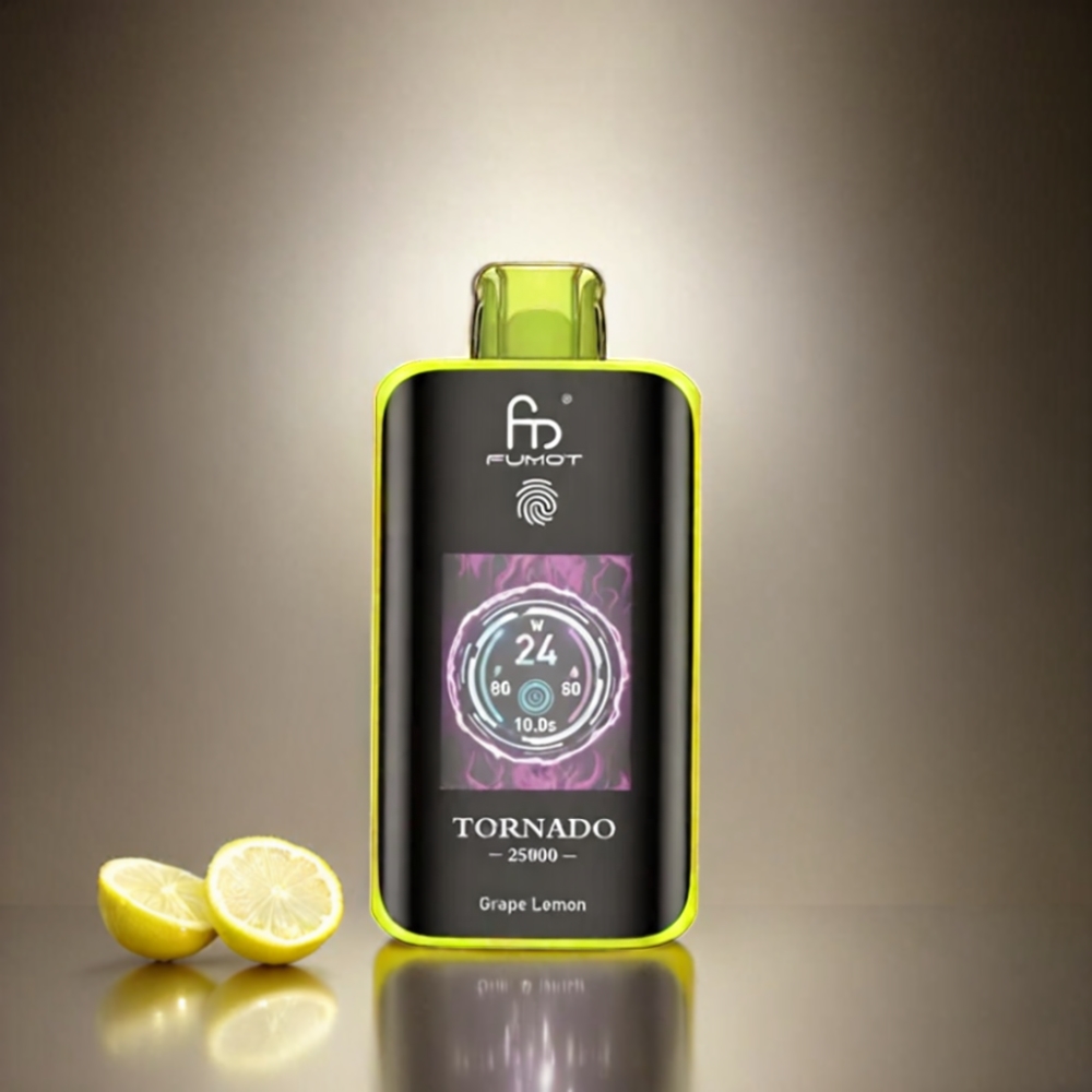 Fumot Tornado 25000 Puffs Vape - Grape Lemon